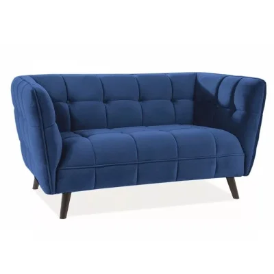 Sofa CASTELLO 2 VELVET blue